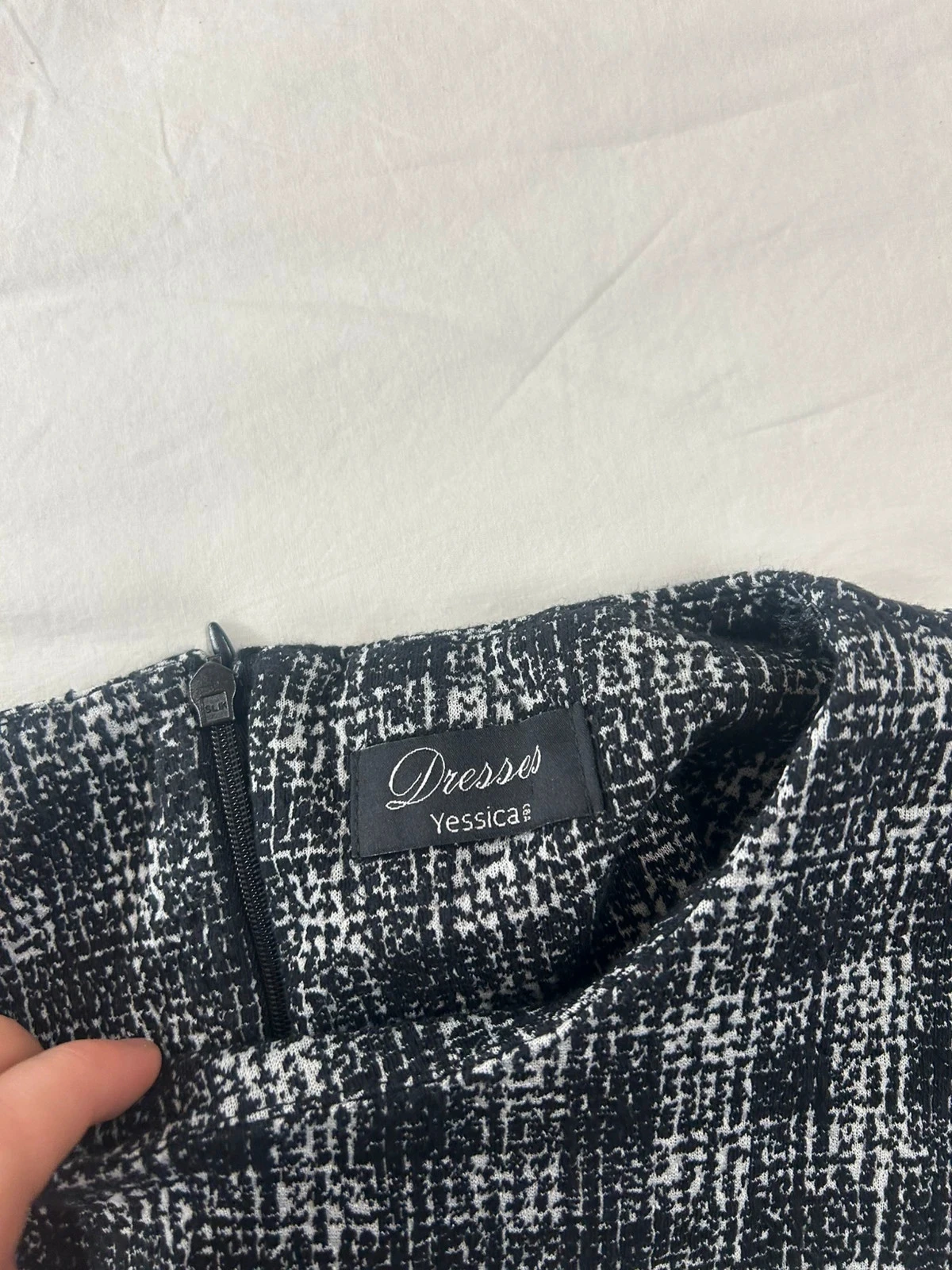 Vestido casual preto cinza Dresses Yessica – photo 6